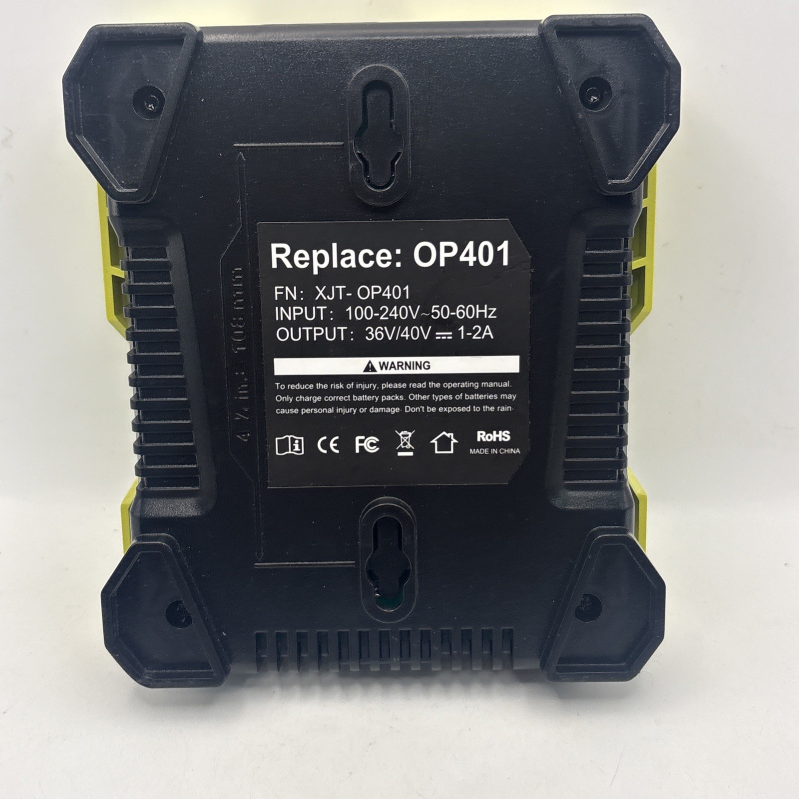 Rapid Charger For Ryobi 40V OP408VNM Lithium Battery OP406VNM OP40602 OP401 LED