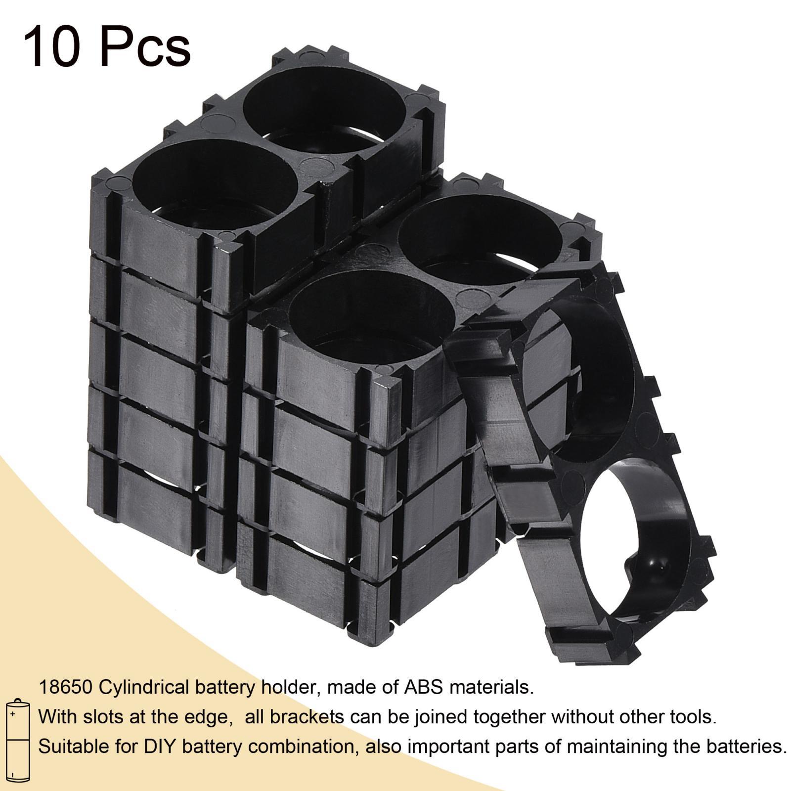 18650 Battery Holder Bracket 2 x 1 18.4mm Diameter for DIY Battery Pack 10 Pcs