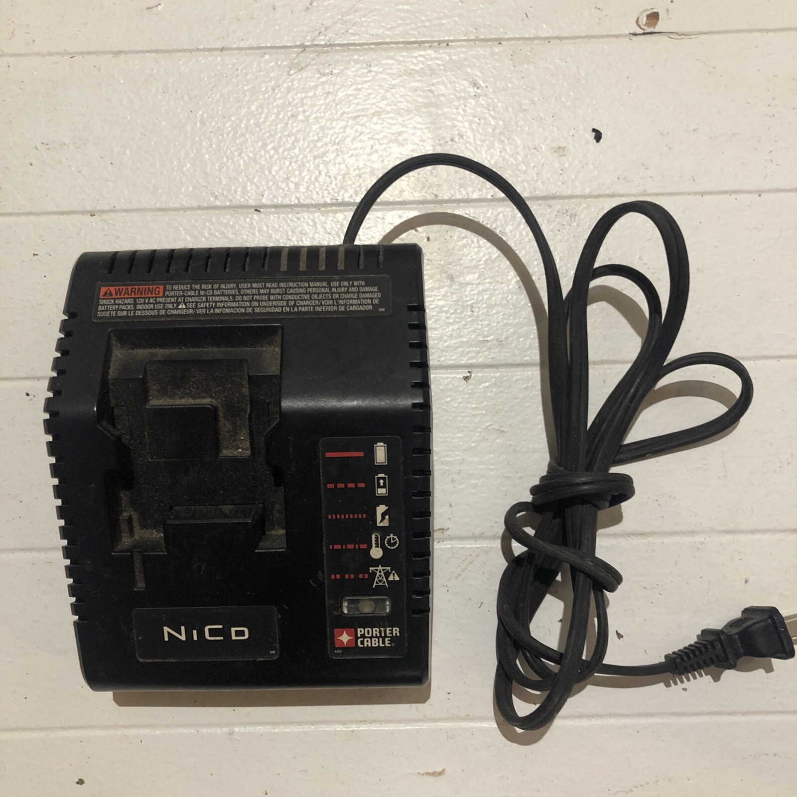 Porter Cable Battery Charger PCMVC Type 2 9.6 -18V NICD