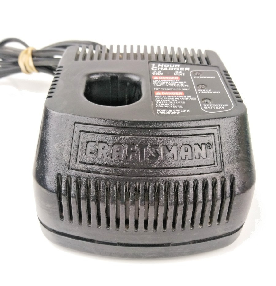 CRAFTSMAN OEM GENUINE FAST 1 HOUR BATTERY CHARGER 1425301 7.2v 12v 18v 19.2v 24v