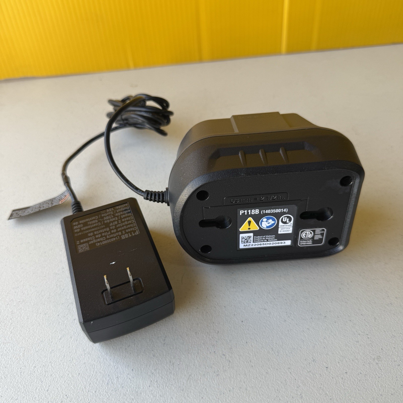 Genuine Ryobi P118B 18V ONE+ Lithium Charger New Open Box
