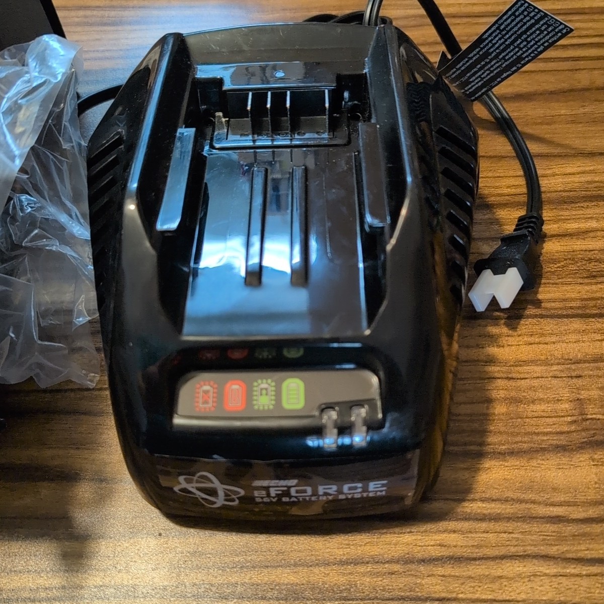 ECHO eForce 56V Lithium Ion Standard Battery Charger Model: LC-56V2A Preowned