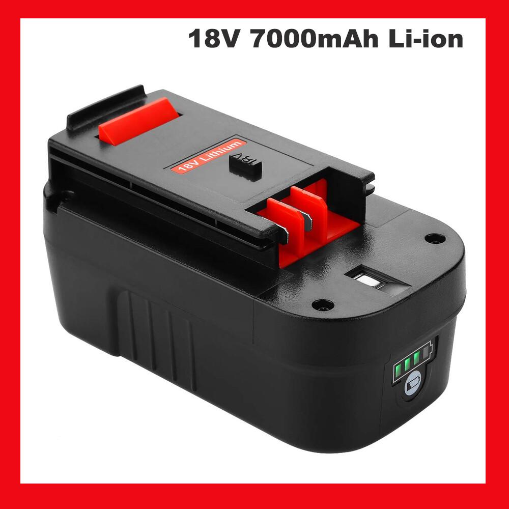 NEW 7Ah Li-ion Battery For Black and Decker 18V HPB18 HPB18-OPE 244760-00 A1718