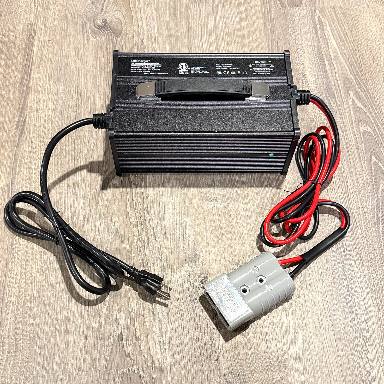 36V 25 Amp Battery Charger for Crown SC4040 36 Volts Forklift TT 190