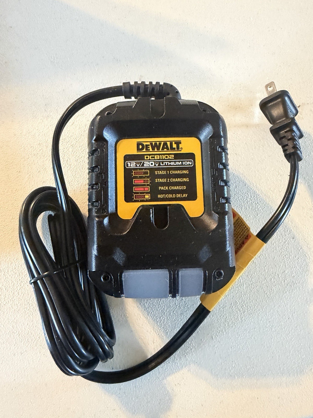 DEWALT DCB1102 12V 20V MAX Lithium-Ion Battery Charger Genuine OEM XR
