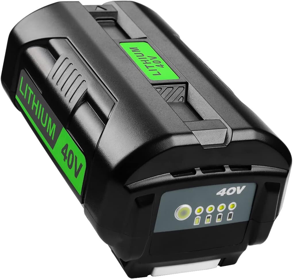 OP4060 40V 8.0Ah Lithium Battery Replacement 6ah for Ryobi OP4050 OP4015 OP4026