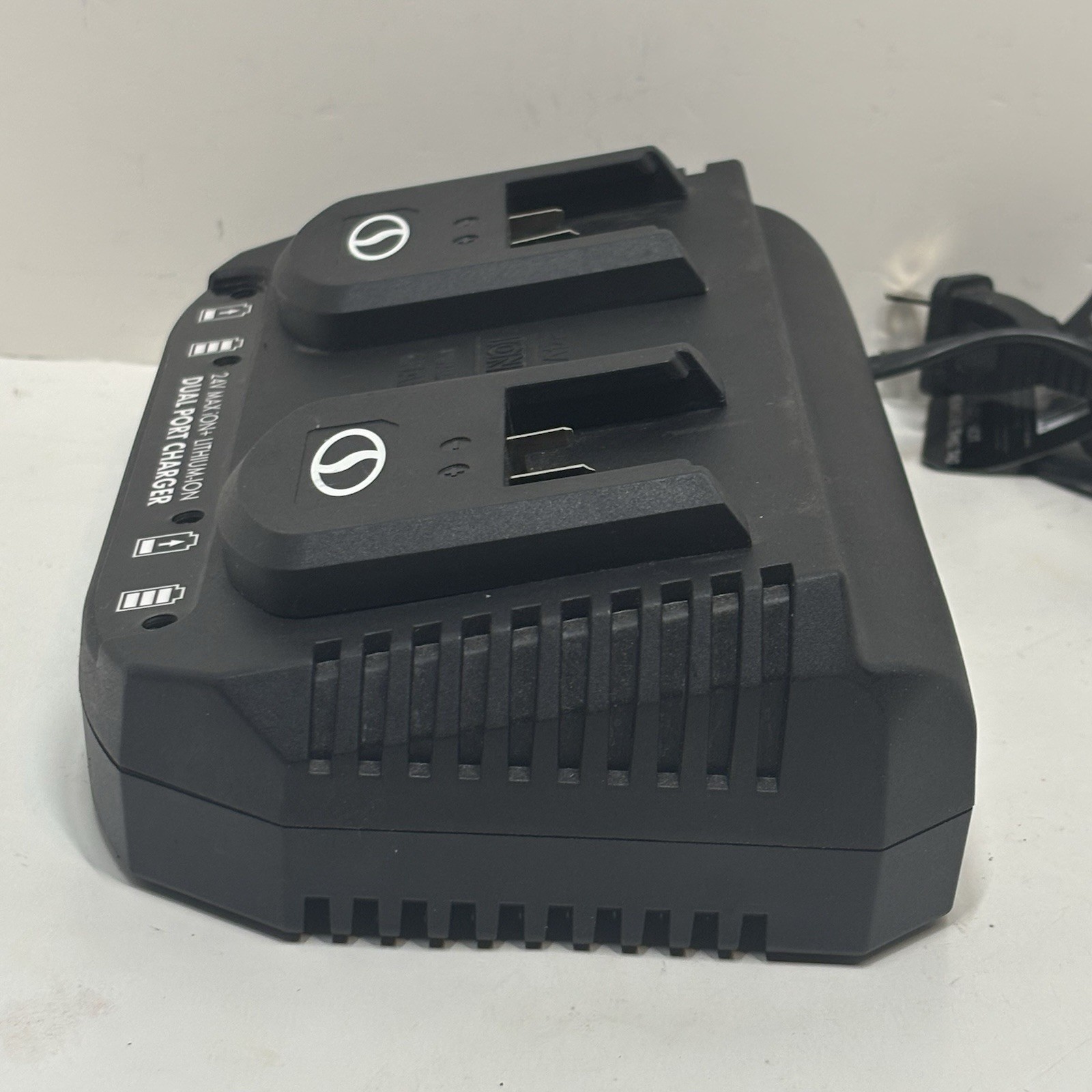 Snow Joe Ion+ 24V Lithium-Ion Battery Charger – Dual Port 24V-X2-20SB OEM