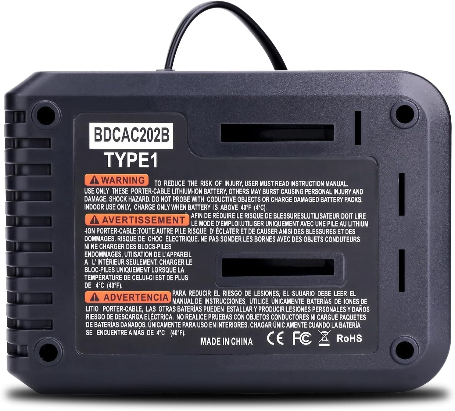 20V Fast Charger Compatible with Black and Decker 20V 12V Max Lithium Battery…