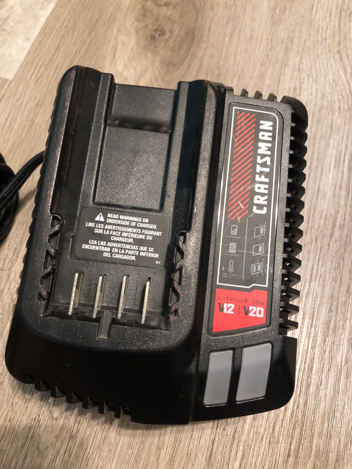 Craftsman CMCB102 Type 1 V12-V20 Lithium-Ion Battery Charger TESTED