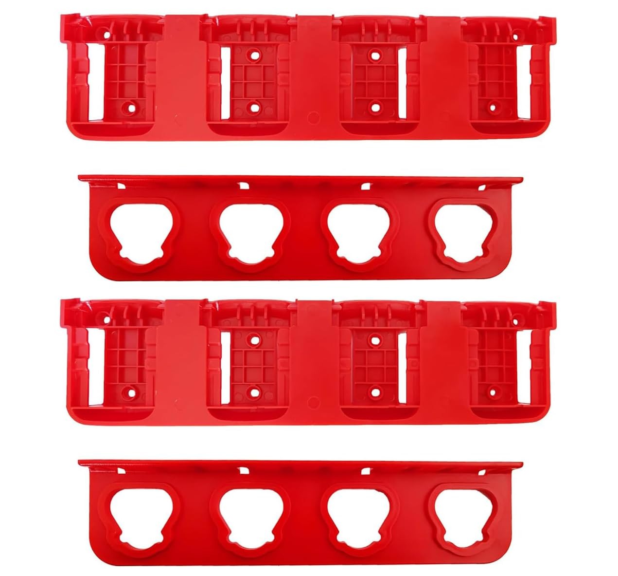 WOLGNKI Plastic Battery Organizer Mount Holder for Milwaukee M18 M12 Batteries