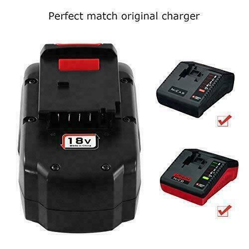 2 Pack 18V Ni-MH Replacement Battery for Porter Cable 4.8Ah PC18B Cordless Tool