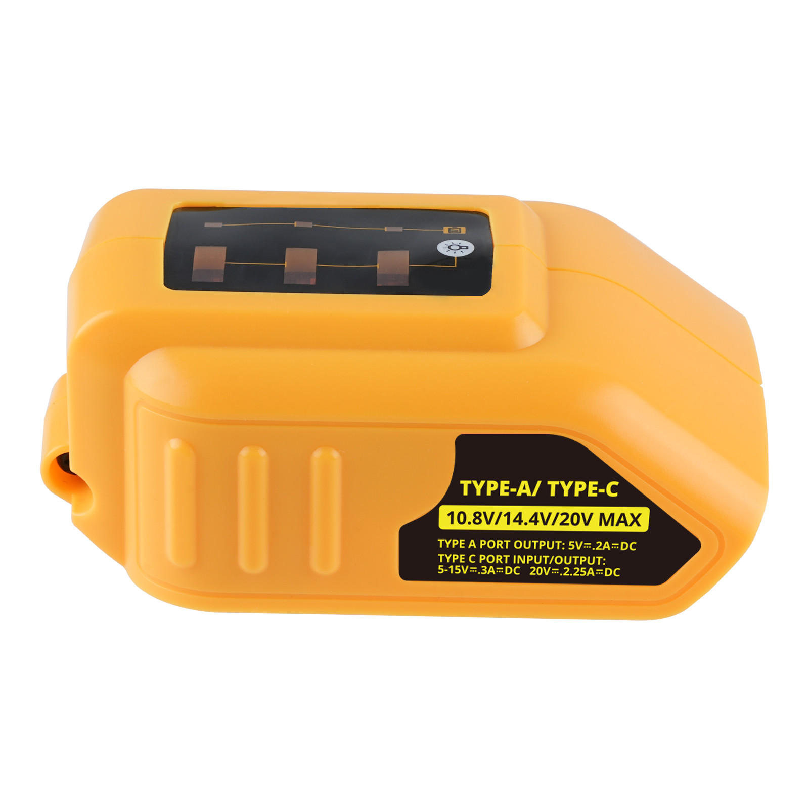 20V Max for Dewalt USB And Type C Power Source Battery Charger Adapter DCB094k