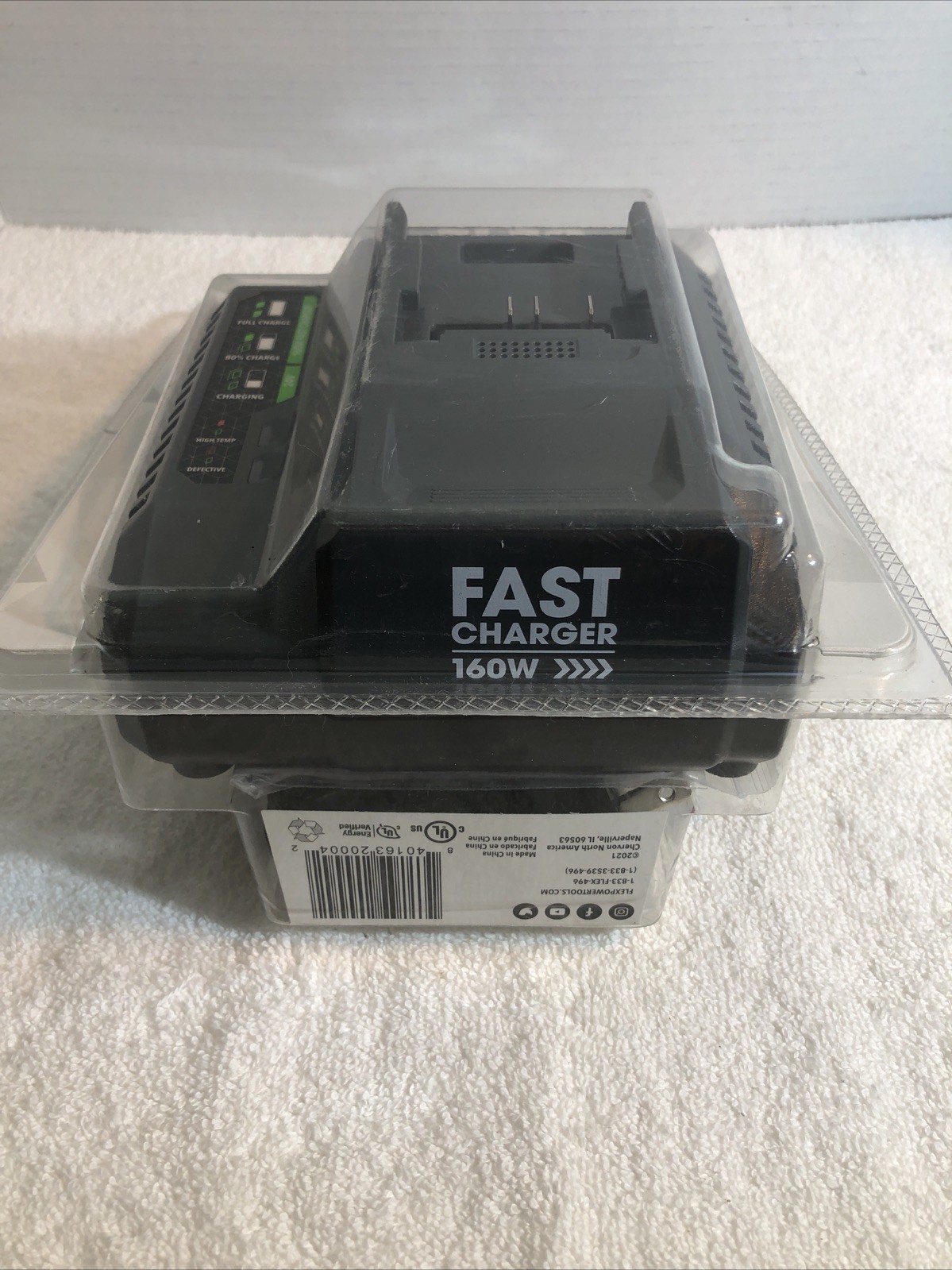 Flex Tools 24V 160W Fast Charger | For Flex Lithium Ion Batteries NEW IN BOX