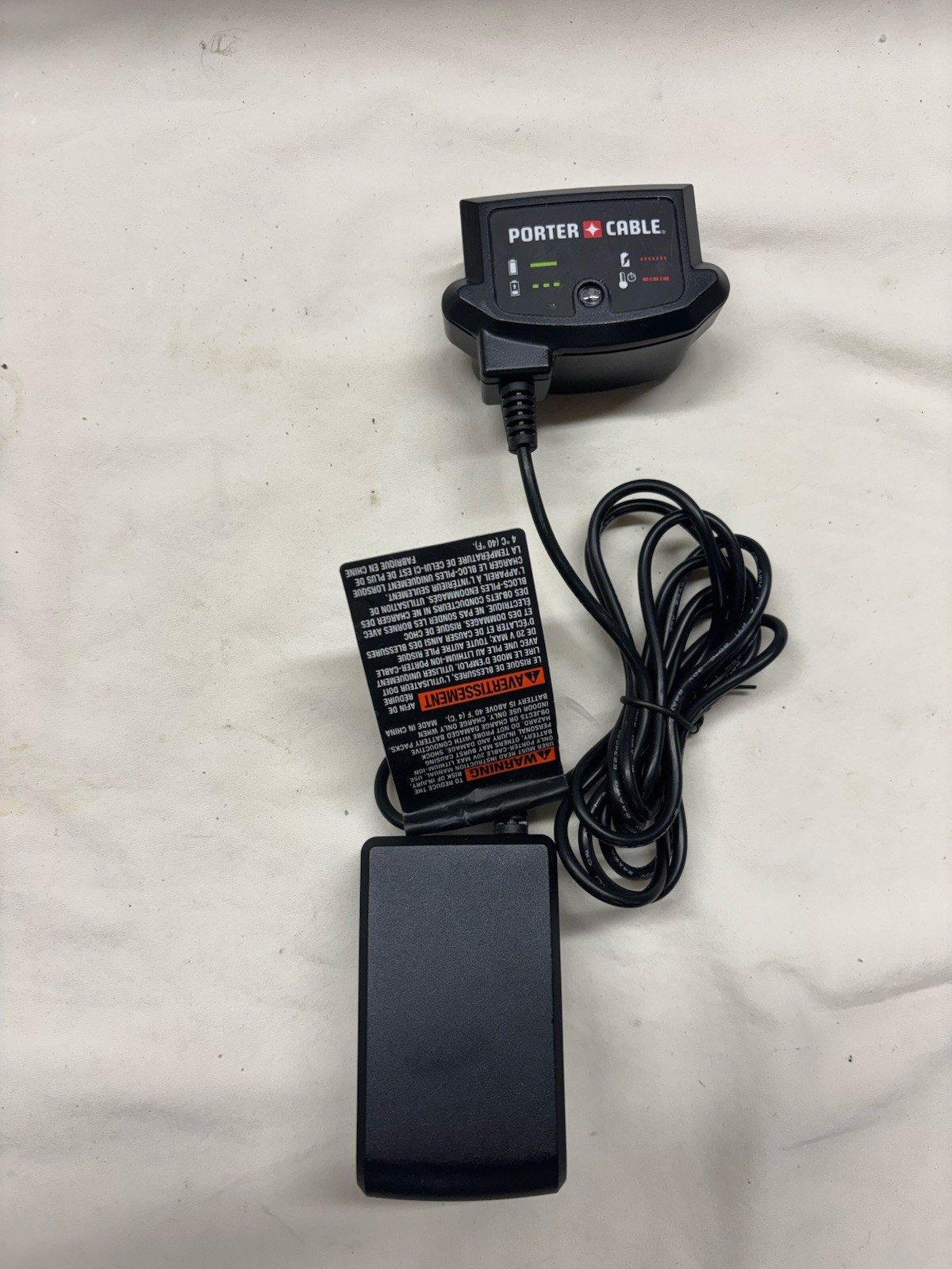 PORTER CABLE PCC699L 20V Max Lithium-Ion 20 Volt Battery Charger