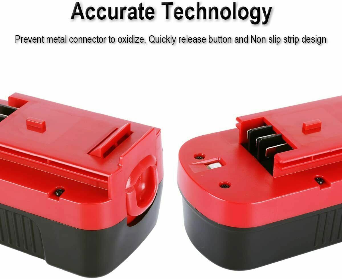 2-Pack 18V for Black and Decker HPB18 18 Volt 4.8Ah Battery HPB18-OPE 244760-00