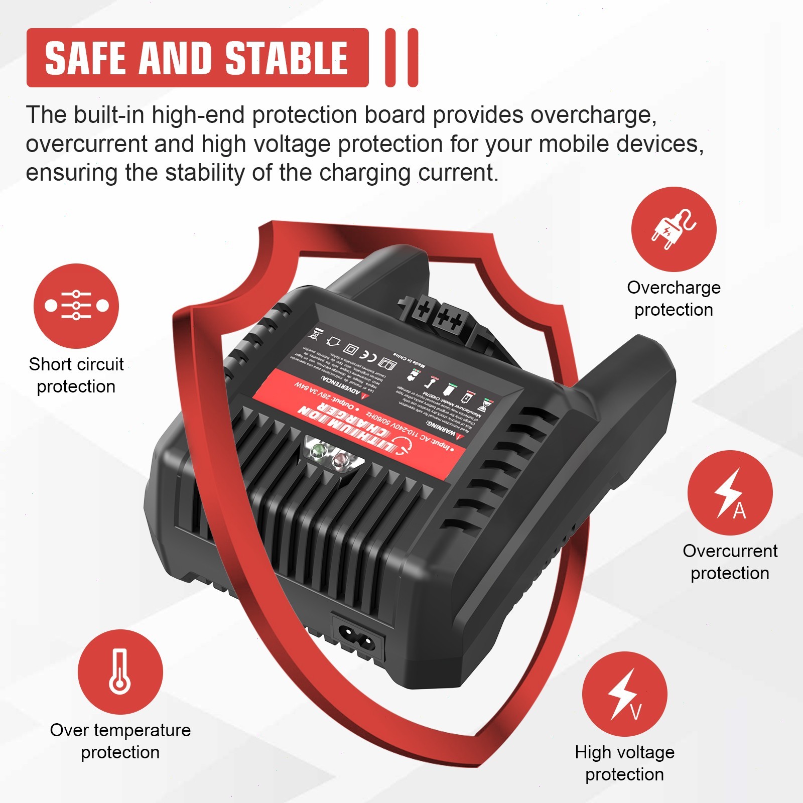 48-59-2819 Rapid Charger For Milwaukee M28 28-Volt Pass-Through Single-Unit