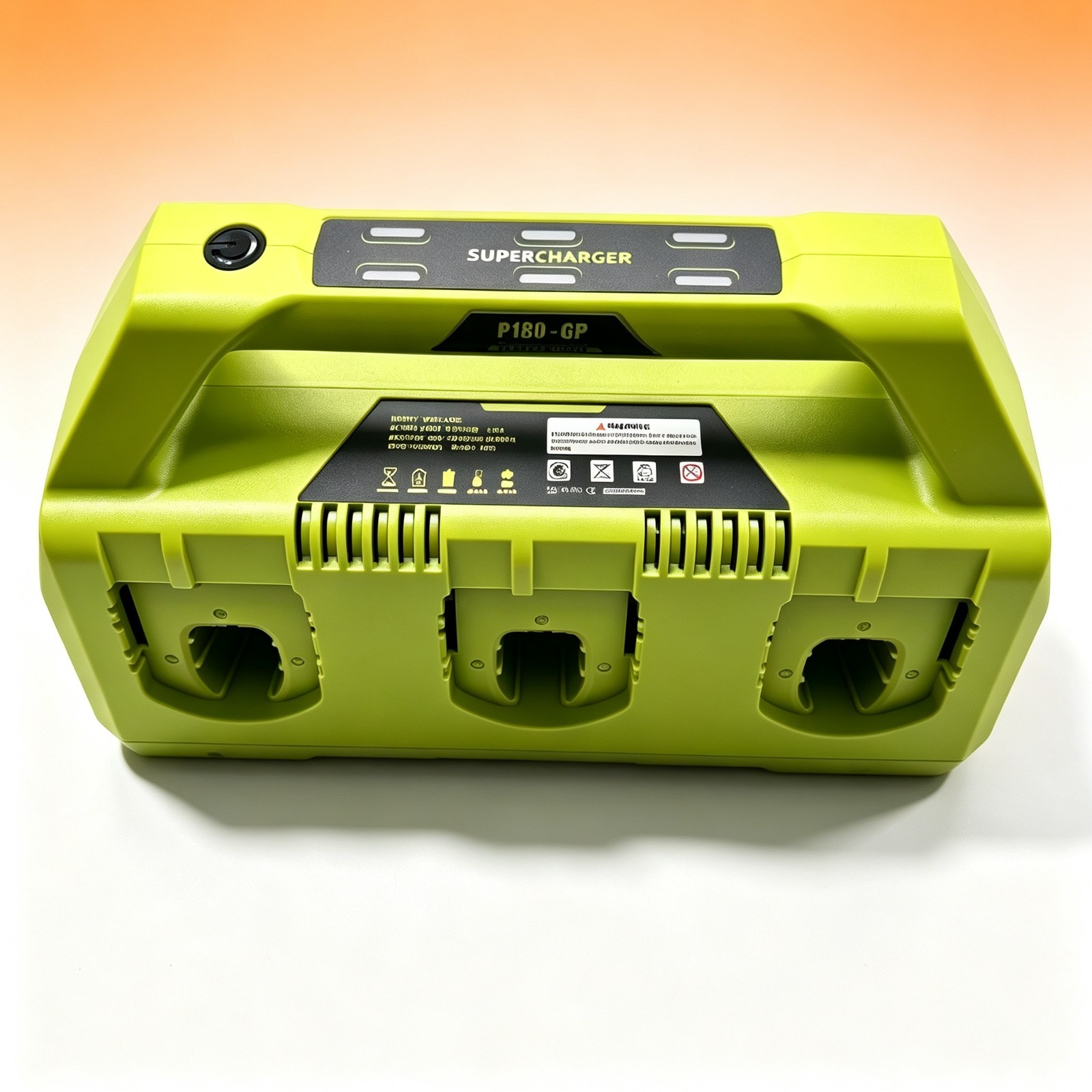 4A 6-Port Rapid Charging Station Compatible with Ryobi 18V P135 PCG005 P118 P117