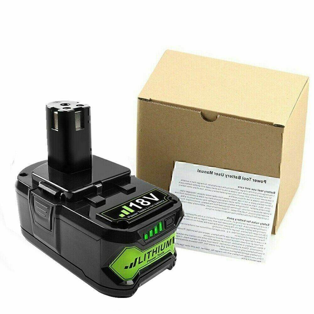 For RYOBI P108 18V One Plus High Capacity Battery 18 Volt Lithium-Ion 6Ah/12AH