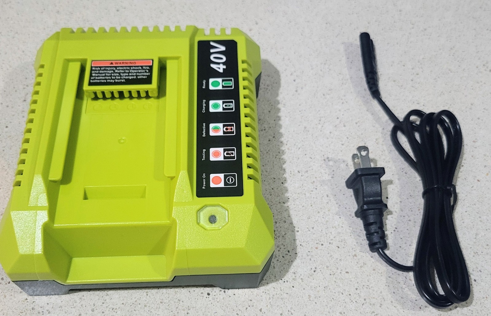 OP401 Rapid Charger for Ryobi 40V 4.0Ah OP40404 OP4040 Battery Charger 🔋 📌