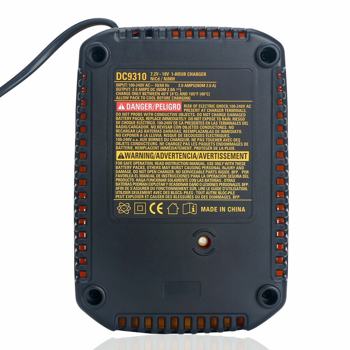 DC9310 Charger For Dewalt 7.2V-18V Ni-MH Ni-cd Battery DC9096 DC9091 DE9095 NEW