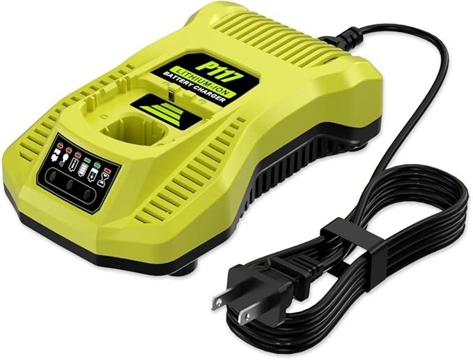 Compatible with Ryobi 18V Battery Charger,P117 Charger. 12V-18V One+