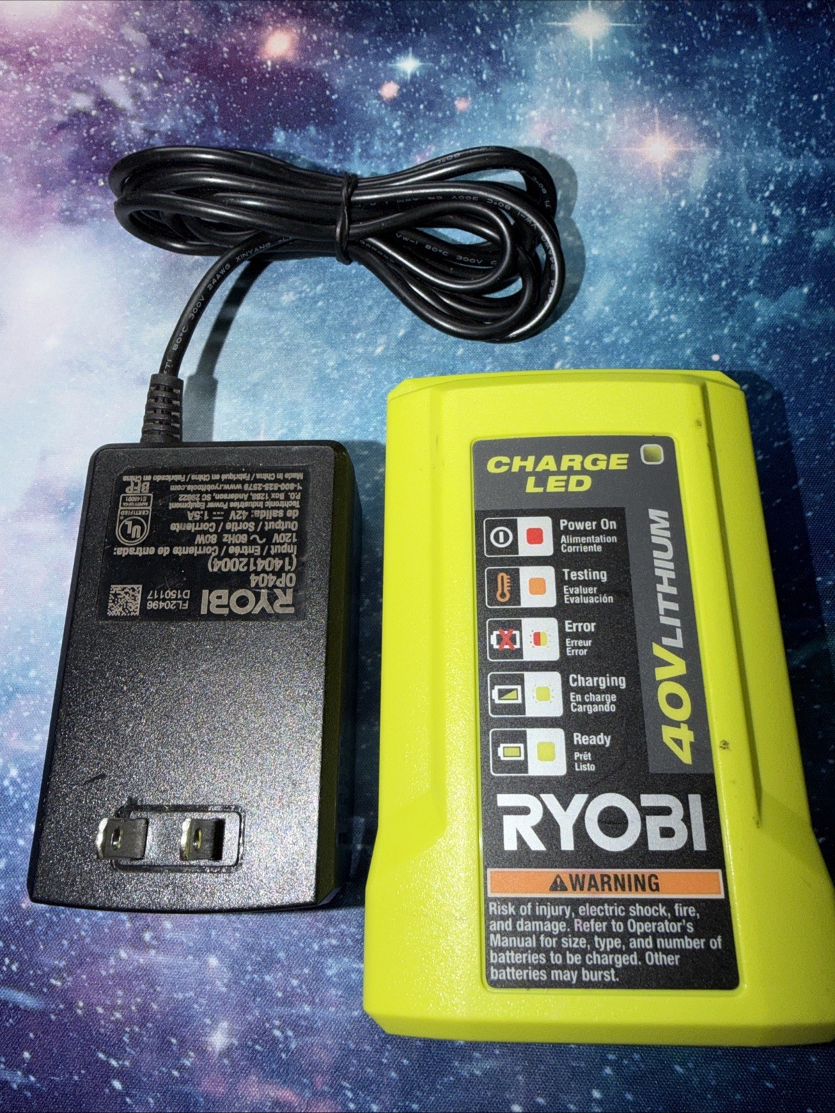 Ryobi OP404VNM(140412002) 40V Lithium-Ion Battery Charger