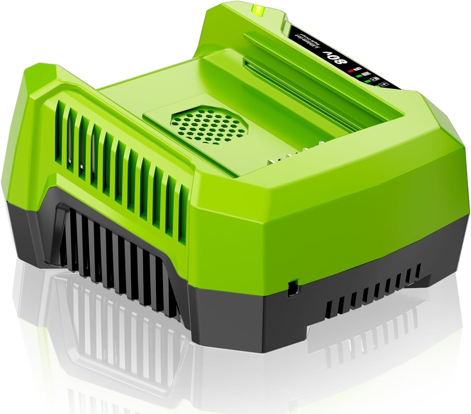 80V 4.0A Rapid Battery Charger For Greenworks Pro 80 Volt GCH8040 GCH8020 Dock