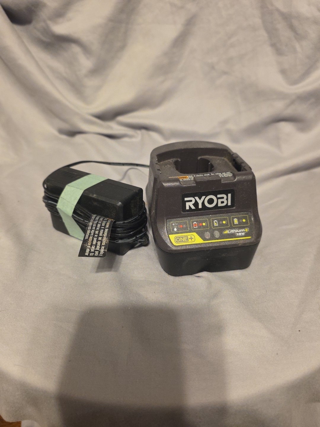 Ryobi P118B Charger, 18V One+ Lithium-Ion OEM Charger