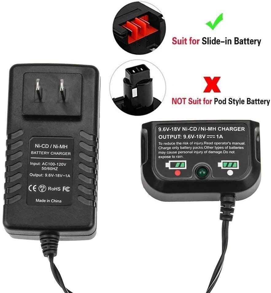 HPB18 18V HPB18-OPE 244760-00 18 VOLT NI-MH BATTERY REPLACE FOR BLACK AND DECKER