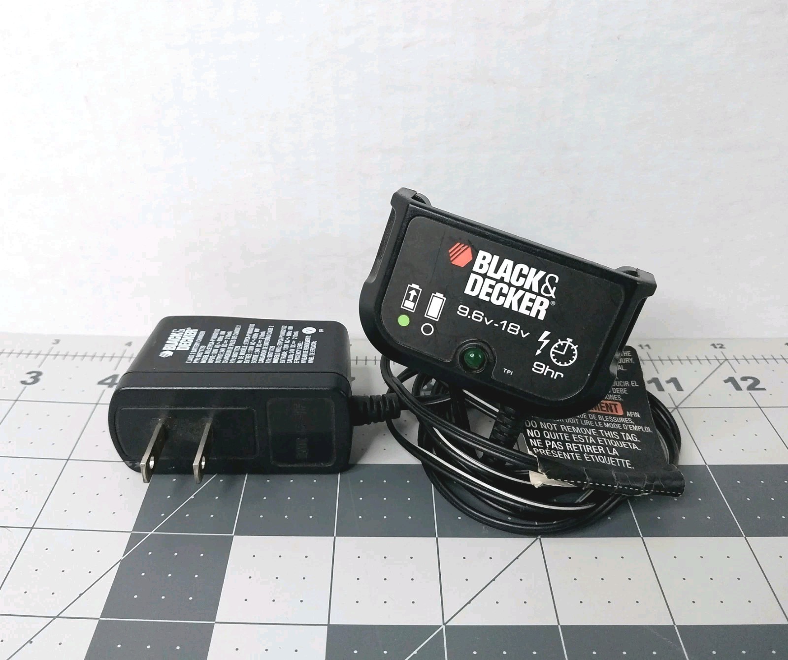 Genuine☆ OEM Black & Decker 9.6-18V Battery Charger ETPCA-P180021U2 P/N 90592363