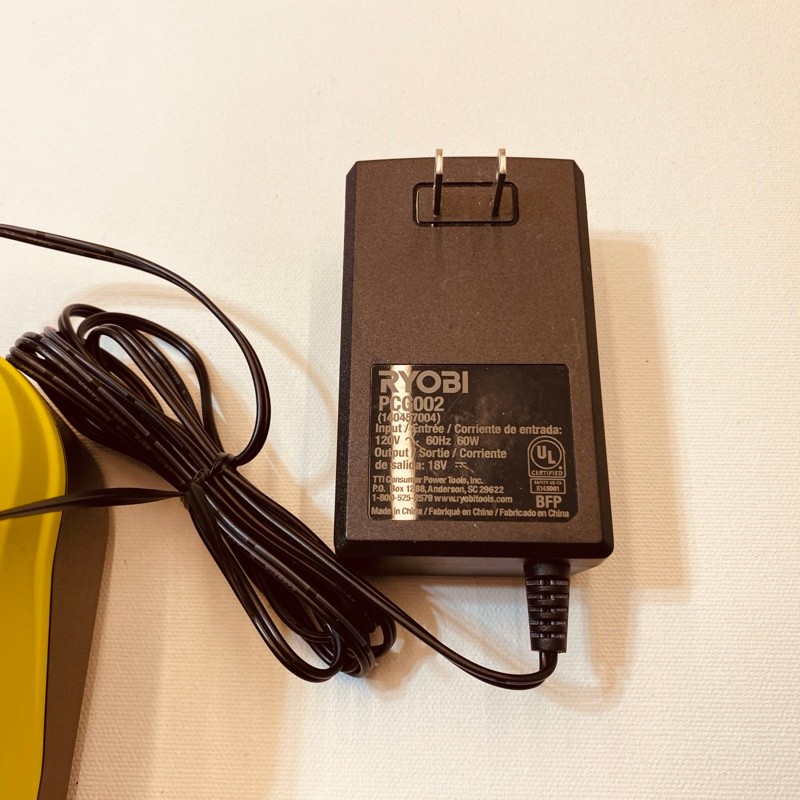 NOB Ryobi ONE+ 18V Lithium-Ion Charger PCG002
