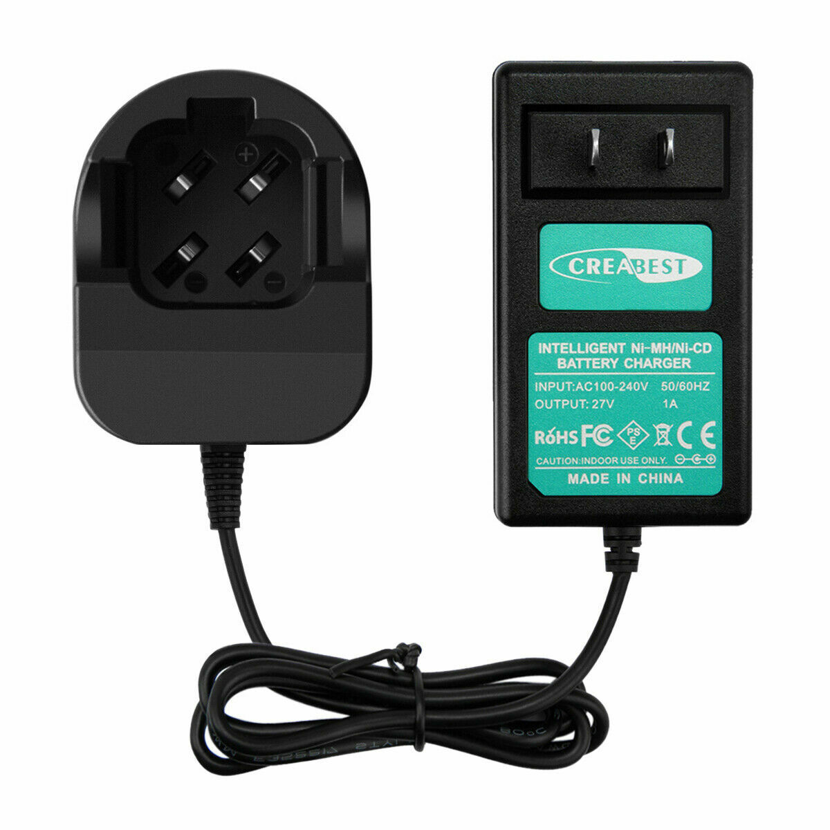 4.8/7.2V Ni-MH Battery Charger For Dremel 757-01 7700-01 7700-02 755-01 7300-PT