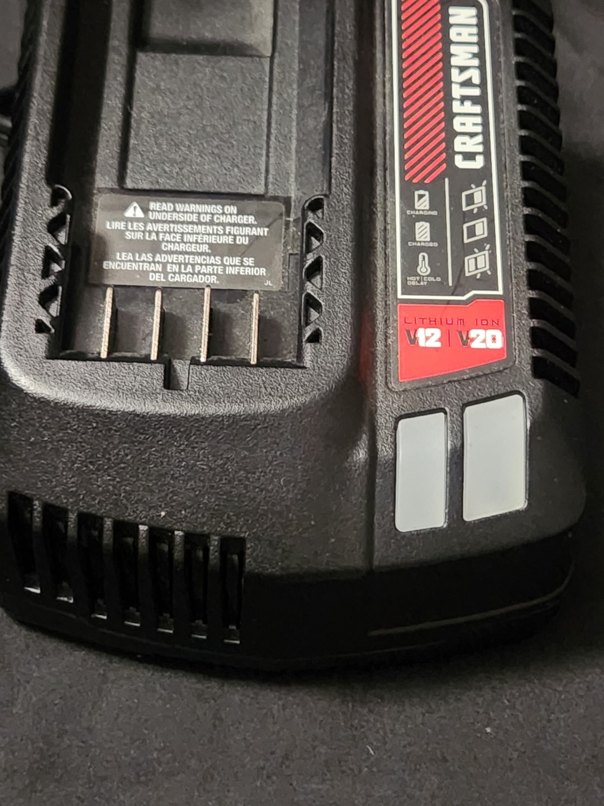 Craftsman CMCB 102 12V 20V Lithium Ion Battery Charger Type 1