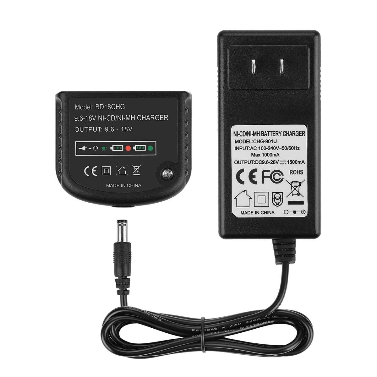 Pack 18V for Black and Decker HPB18 18 Volt 6.0Ah Battery HPB18-OPE 244760-00