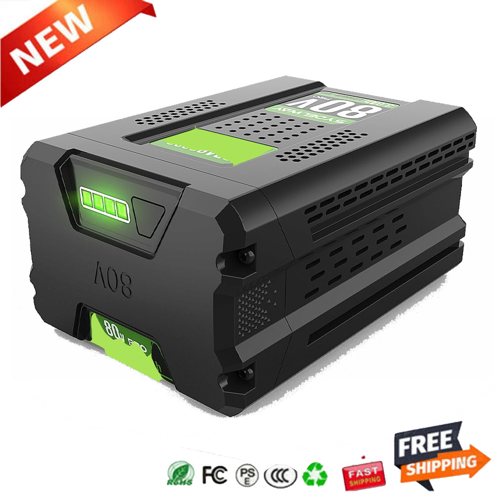 8.0Ah Lithium-ion Battery For Greenworks PRO 80V GBA80200 GBA80600 2601302