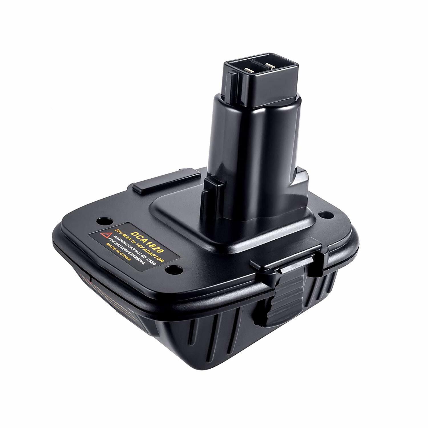 18V To 20V MAX DCA1820 Adapter Converter For DEWALT 20 Volt Li-ion Battery TOOLS