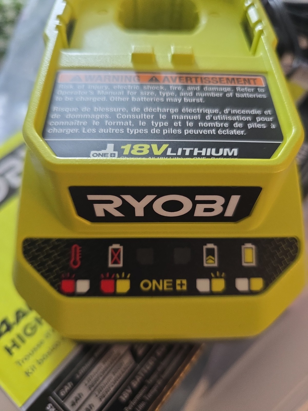 RYOBI PCG002 18V Volt ONE+ Lithium-Ion Battery Charger NEW Genuine OEM GEN II