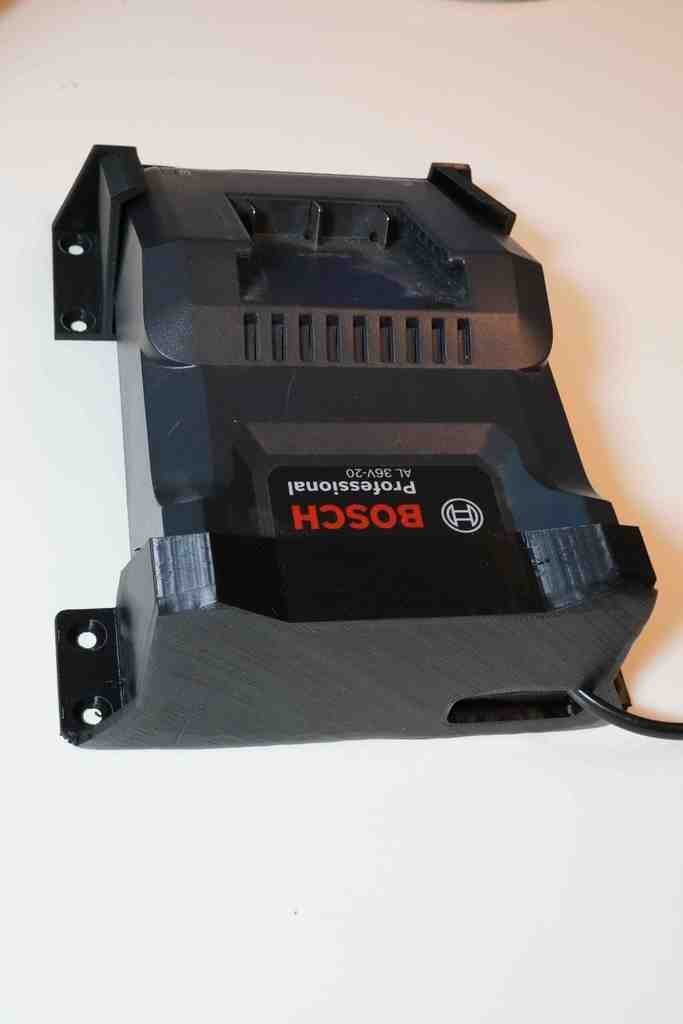 Wall Mount for Bosch Professional AL 36V-20 / GAL 18V-40 Battery Charger