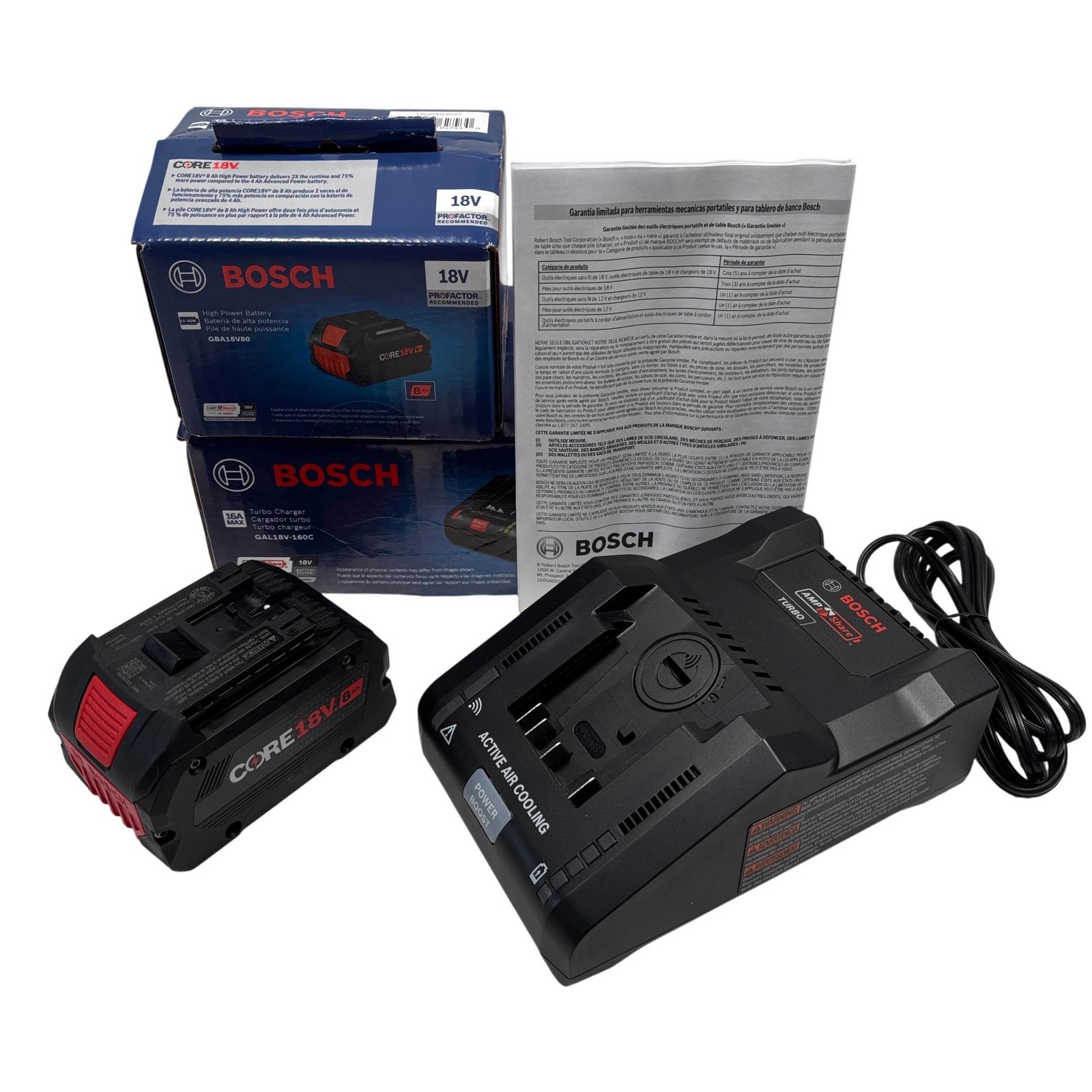 Bosch GAL18V-160C 18V Lithium-Ion Battery Turbo Charger