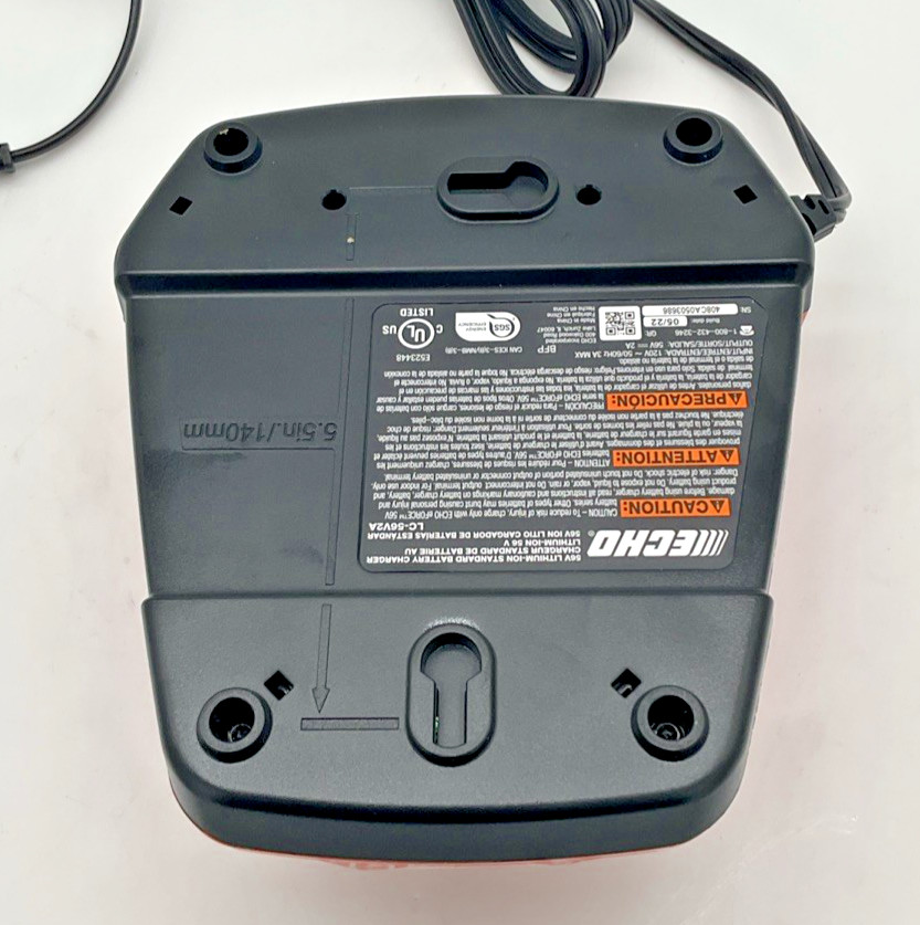 ECHO eFORCE 56V Battery Charger LC-56V2A Lithium-Ion Charger