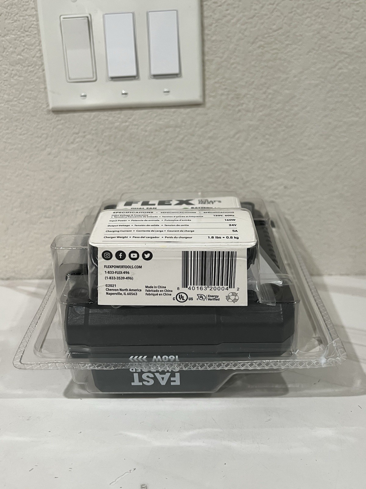 FLEX 24V Lithium-Ion 160W Battery Fast Charger – FX0411-Z