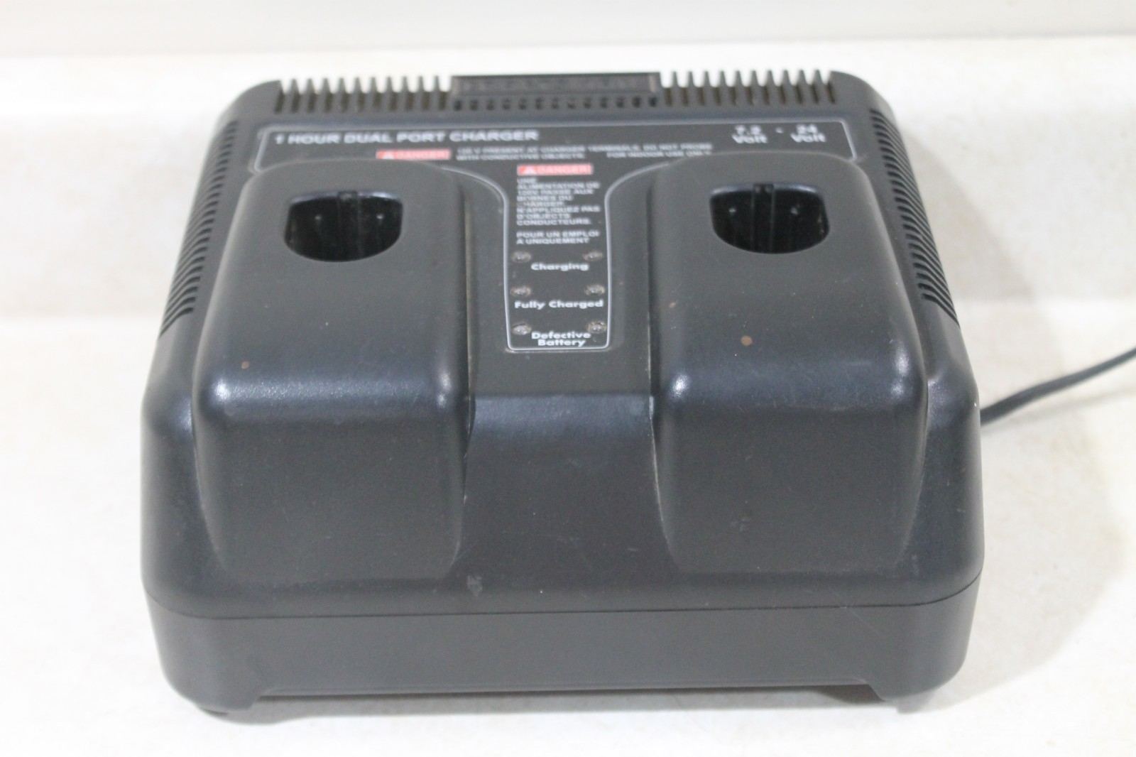 TESTED Craftsman C3 7.2-24v 1 Hour Dual Port Charger Genuine OEM 315.115730