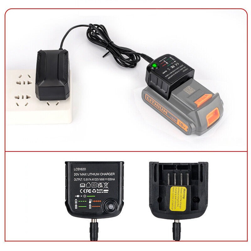 20V MAX Lithium Battery Charger for Black & Decker LBXR20 LBX20 LB20 LBXR20-OPE
