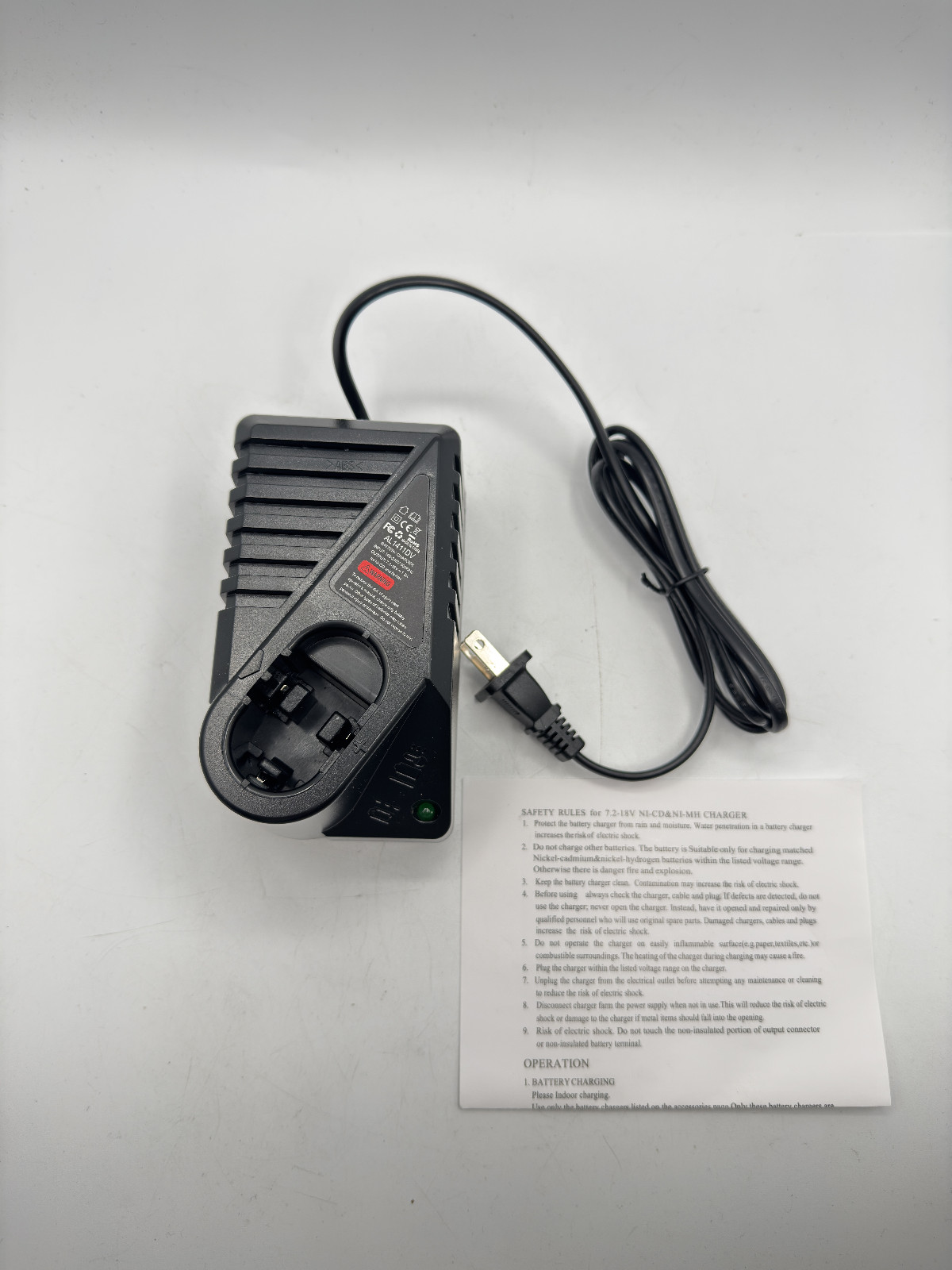 Ni-MH Ni-CD Battery Charger For Bosch BAT038 BAT048 BAT120 7.2V-18V Power Tool