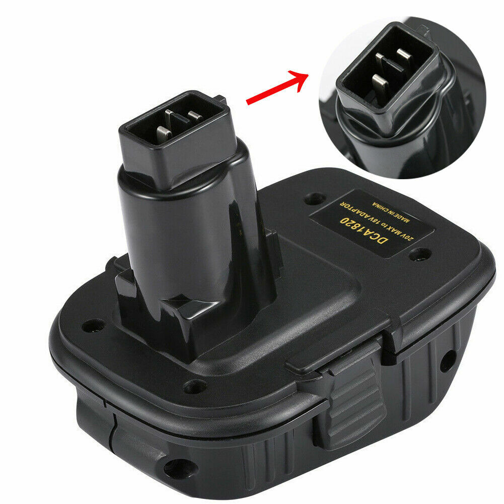 Battery Adapter Converter For DEWALT DCA1820 18V to 20V Li-ion Max DC9096 TOOLS