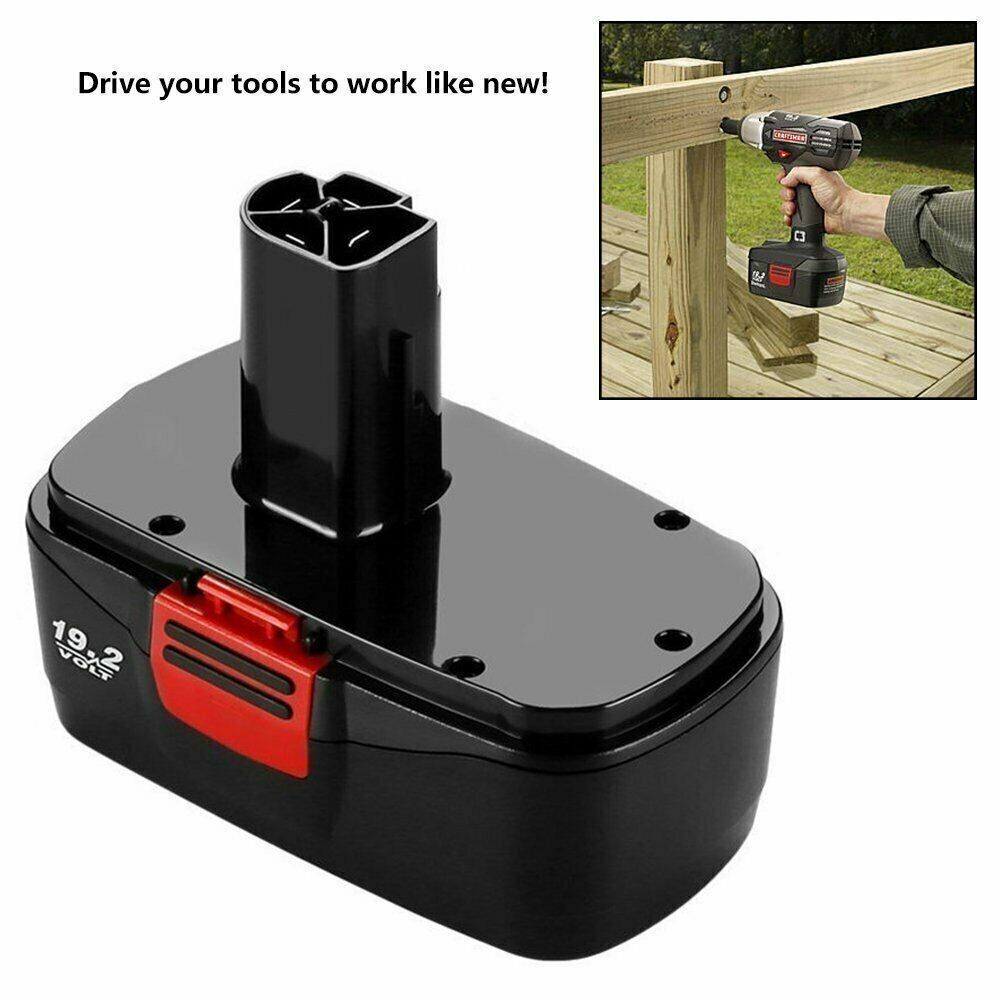 for Craftsman 19.2 Volt 11375 Battery C3 DieHard 130279005 11376 130279003 4.8Ah