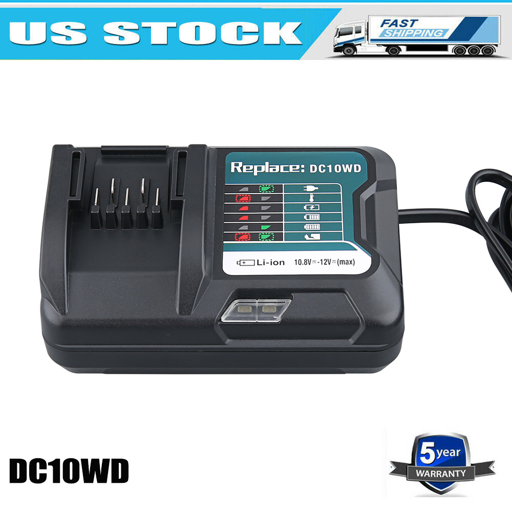 DC10WD Charger For Makita CXT 12V MAX Li-ion Battery Charger BL1041 BL1021 10.8V