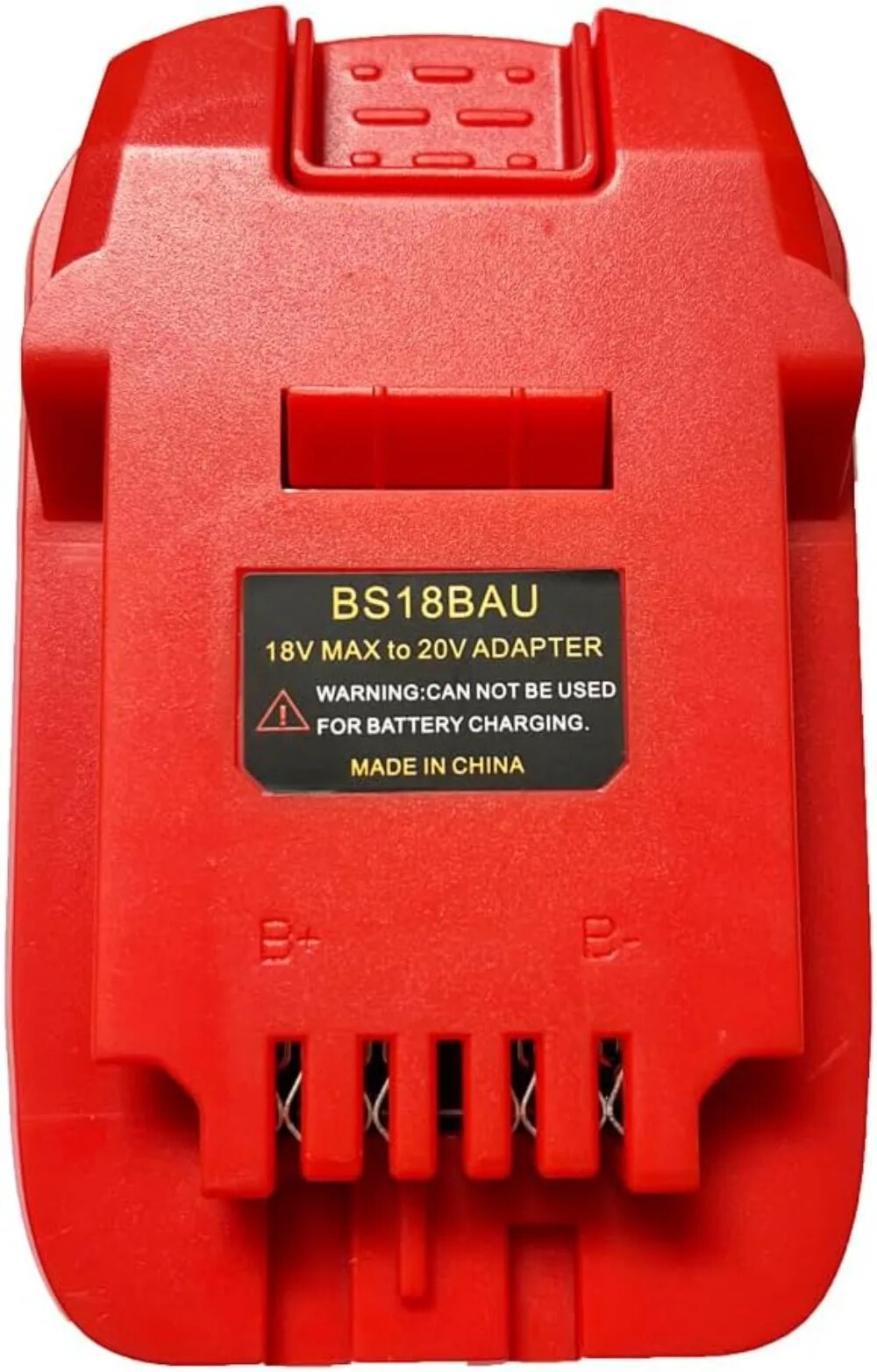 for Bauer 20V Tools Adapter for Bosch GBA 18v Li-ion Battery to for Bauer tool