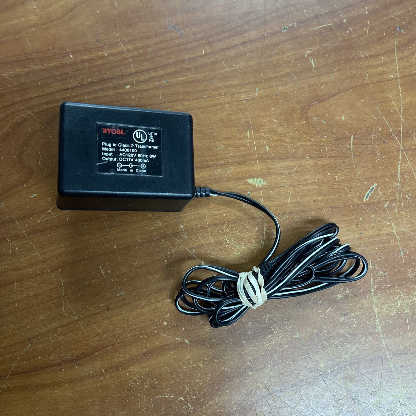 Ryobi AC Power Adapter Genuine 12V Original Model 4400100 AC 12V 400mA Charger