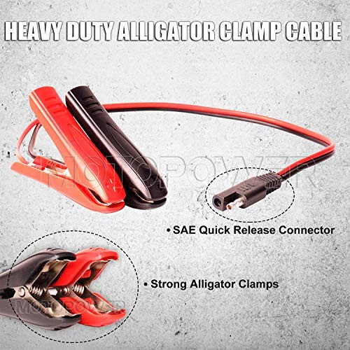 MP00206A 12V 1.5Amp Automatic Battery Charger, Battery Maintainer for Cars,